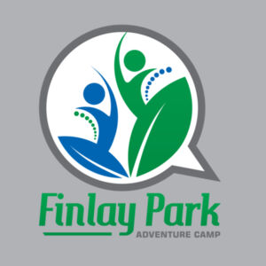Hoodie with Finlay park logo on back - Unisex Stencil Hoodie Design