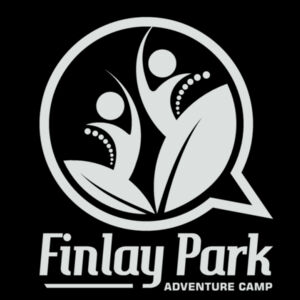 Dark t with a white Finlay Park Logo - Mens Block T shirt Design