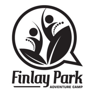 Light t with a Black Finlay Park Logo - Mens Block T shirt Design